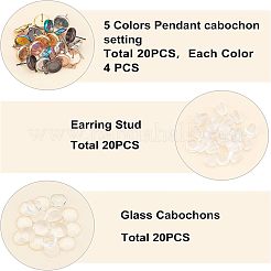 DIY Stud Earring Making Kits&nbsp;DIY-UN0002-28