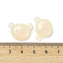 Translucent Resin Animal Decoden Cabochons&nbsp;RESI-M040-03-6