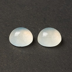 天然石マレーシアジェイドカボション  半円  8x4~4.5mm&nbsp;G-G994-J04-02