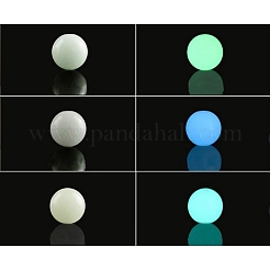 Luminous Round Glass Beads&nbsp;GGLA-WH20002-01A-A