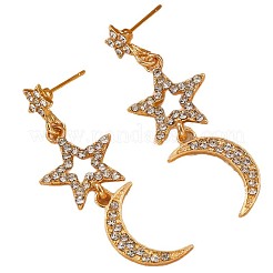 Alloy & Crystal Rhinestone Dangle Stud Earrings&nbsp;WG31796-01