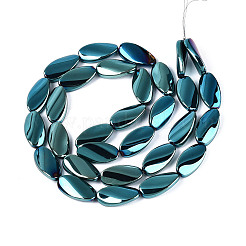 Electroplate Glass Beads Strands&nbsp;EGLA-N055-02M