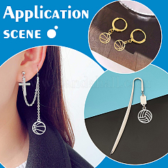 24Pcs 4 Styles  Stainless Steel Charms&nbsp;STAS-UN0058-10