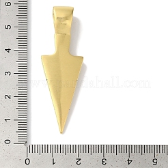 Ion Plating(IP) 304 Stainless Steel Big Pendants&nbsp;STAS-Z075-20AG