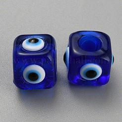 Cube Resin Large Hole Beads&nbsp;RESI-TAC0022-02A