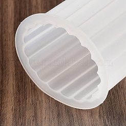 コラムキャンドルシリコンモールド  キャンドル作り用  ホワイト  5.7x15cm&nbsp;LS-DIY-Q037-16D
