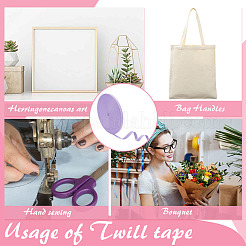 Cotton Ribbons&nbsp;SRIB-WH0008-05E