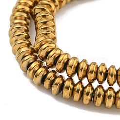 Electroplated Synthetic Non-Magnetic Hematite Beads Strands&nbsp;G-I360-C03-09