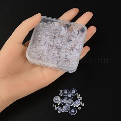 300Pcs 3 Style Plastic Ear Nuts&nbsp;KY-YW0001-32