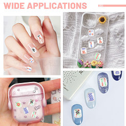 100Pcs Resin Cabochons&nbsp;MRMJ-CA0001-58