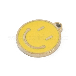 304 Stainless Steel Enamel Charms&nbsp;STAS-I325-063G-03
