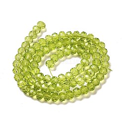 Transparent Baking Paint Glass Beads Strands&nbsp;DGLA-A034-T6mm-D05