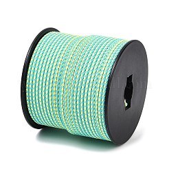 編んだ丸鋼線  DIYブレスレット用  シャンパンイエロー  3.2mm&nbsp;OCOR-D300-15