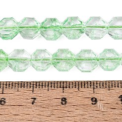 Transparent Crackle Glass Beads Strands&nbsp;GLAA-Q108-03A-07