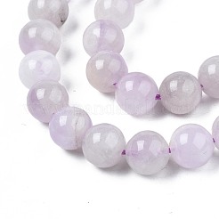 Natural Lavender Amethyst Beads Strands&nbsp;G-S333-8mm-009-01
