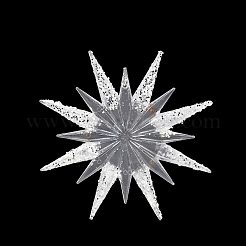 Christmas Acrylic Pendant Decoration&nbsp;HJEW-B008-01