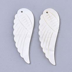 Natural Freshwater Shell Pendants&nbsp;SHEL-R047-22