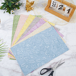 7Pcs PU Leather Fabrics&nbsp;DIY-WH20025-080A