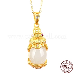 Natural Hetian Jade Pendants&nbsp;STER-BB71730-A