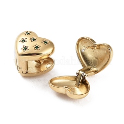 Golden 304 Stainless Steel Rhinestone Hoop Earrings&nbsp;EJEW-P245-08G