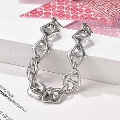 304 Stainless Steel Mariner Link Chain Bracelets for Women&nbsp;BJEW-F488-02P