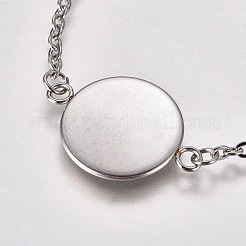 Tarnish Resistant 304 Stainless Steel Bracelet Making&nbsp;STAS-L248-006P