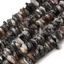 天然石ムーンストーンビーズ連売り  ナゲット  11~19x10~14x1.5~4.5mm  穴：0.8mm  約115~116個/連  16.14''（41センチメートル）&nbsp;GG-CBAC13F-C01-01