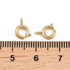 304 Stainless Steel Spring Gate Rings&nbsp;X-STAS-P437-11G