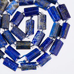 2 Strands Natural Lapis Lazuli Beads Strands&nbsp;G-FH0002-38