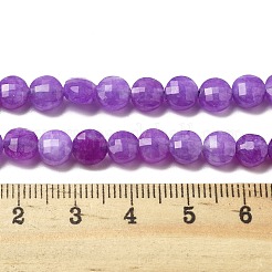 Natural Dyed White Jade Beads Strands&nbsp;G-C179-A6mm-03