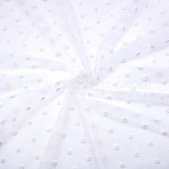 2 Yards Nylon Fiber Polka Dot Mesh Fabric&nbsp;DIY-PH0036-36A