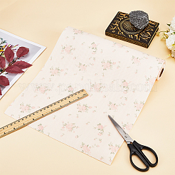 Rose Pattern PVC Shelf Liners&nbsp;AJEW-WH0083-14A
