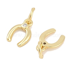 Rack Plating Brass Pendants&nbsp;KK-Q028-25G