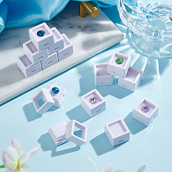 Square Plastic Loose Diamond Storage Boxes&nbsp;CON-WH0095-49A