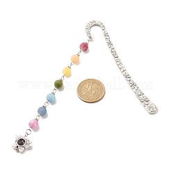 Tibetan Style Alloy Bookmarks&nbsp;AJEW-JK00182-01