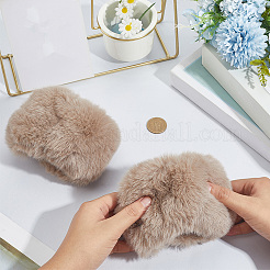 1 Pair Women Velvet Cuffs Oversleeve Arm Gloves&nbsp;AJEW-CY0002-21B