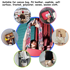 Polyester Bag Strap&nbsp;FIND-WH0064-85A
