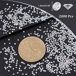 2000Pcs Cubic Zirconia Cabochons&nbsp;ZIRC-PH0001-29