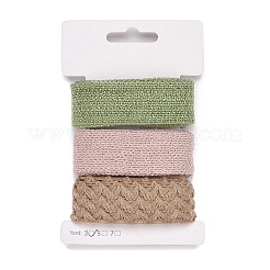 9 Yards 3 Styles Polyester Ribbon&nbsp;SRIB-A014-K06