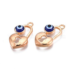 Alloy Enamel Pendants&nbsp;PALLOY-S132-349
