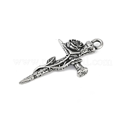 316 Surgical Stainless Steel Pendants&nbsp;STAS-G349-36AS