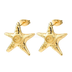 Brass Stud Earrings&nbsp;EJEW-D332-04G