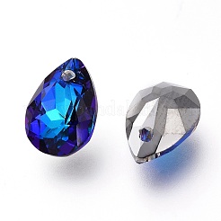 Glass Rhinestone Pendants&nbsp;RGLA-A024-C02-M1