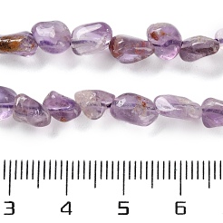Natural Purple Phantom Quartz Purple Lodolite Quartz Beads Strands&nbsp;G-P497-01C-32