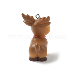 Christmas Theme Opaque Resin Pendants&nbsp;RESI-I336-01P-03