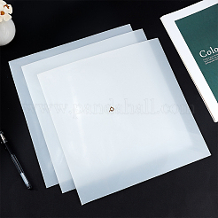 HDPE（高密度ポリエチレン）シート  正方形  ホワイト  30.3x30.4x0.2cm&nbsp;AJEW-OC0001-36