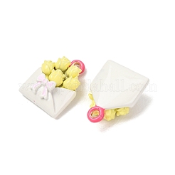 Alloy Enamel Pendants&nbsp;AL-CBAA1B9-06G-01