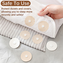 30 Pairs Cotton Duvet Holder Anti-Run Buckle&nbsp;AJEW-SP0004-49