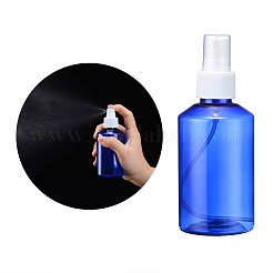 150mlの詰め替え可能なペットプラスチックスプレーボトル  液体用の空のポンプボトル  ブルー  5.3x13.5cm  容量：150ml（5.07液量オンス）&nbsp;TOOL-Q024-02D-02