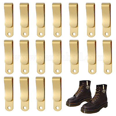 20Pcs Brass Tie Clips&nbsp;KK-SC0007-10C-1